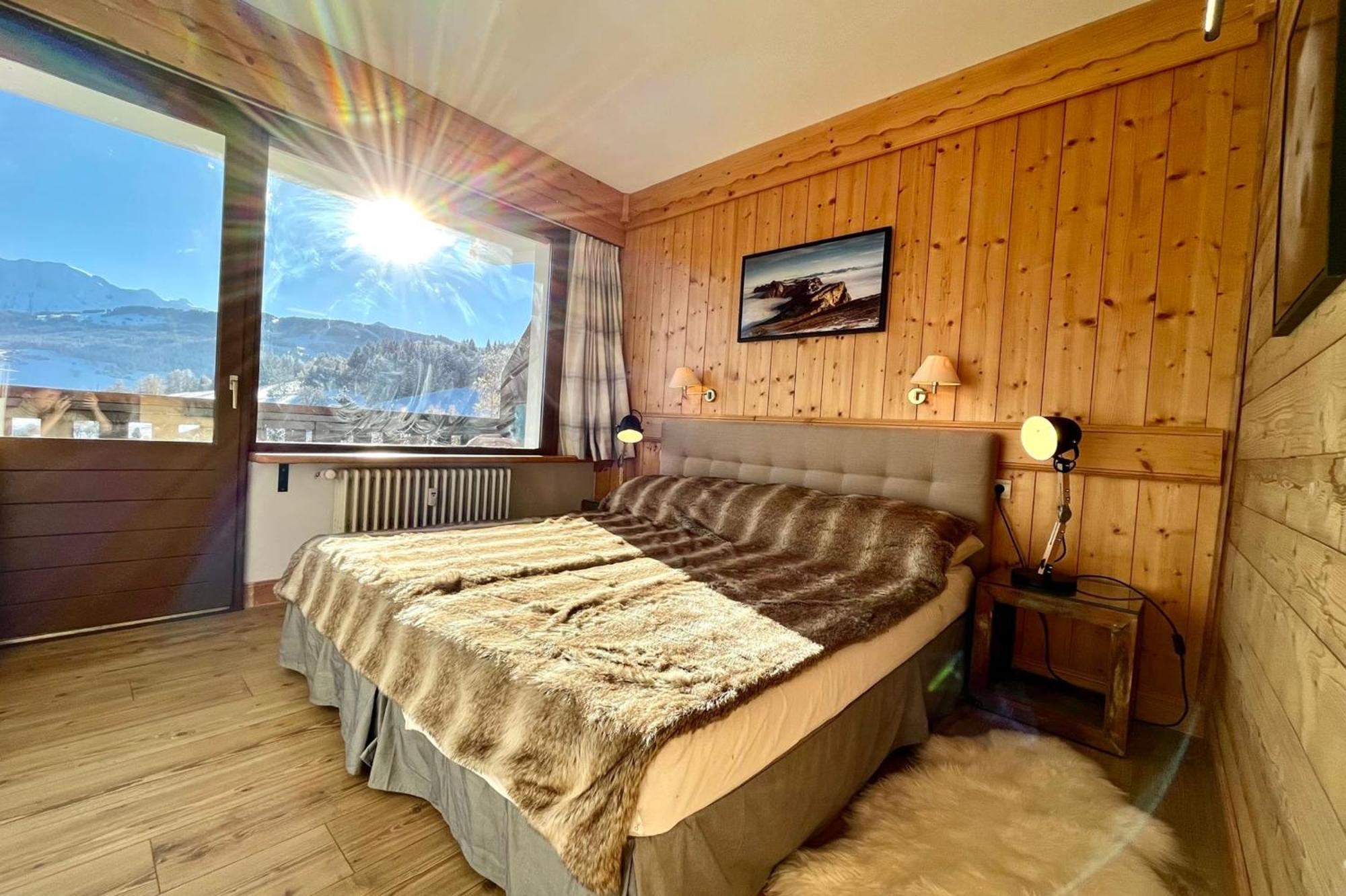 Superb Cosy Apartment With Balcony Combloux Exterior photo